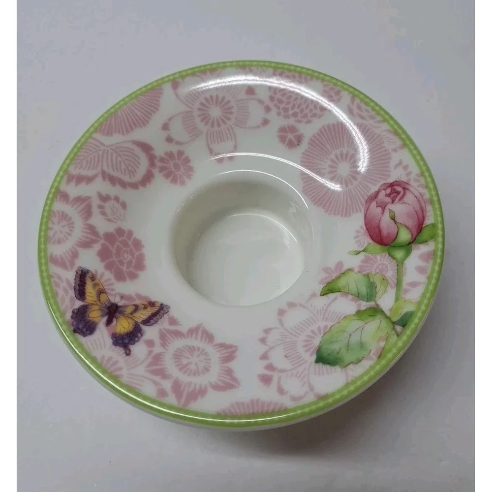 Marjolein Bastin Cottage Style Tealight Candle Holder/Villeroy & Boch Lot of 2